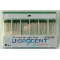 Штифты бумажные 02 №35 (200 шт) Dispodent