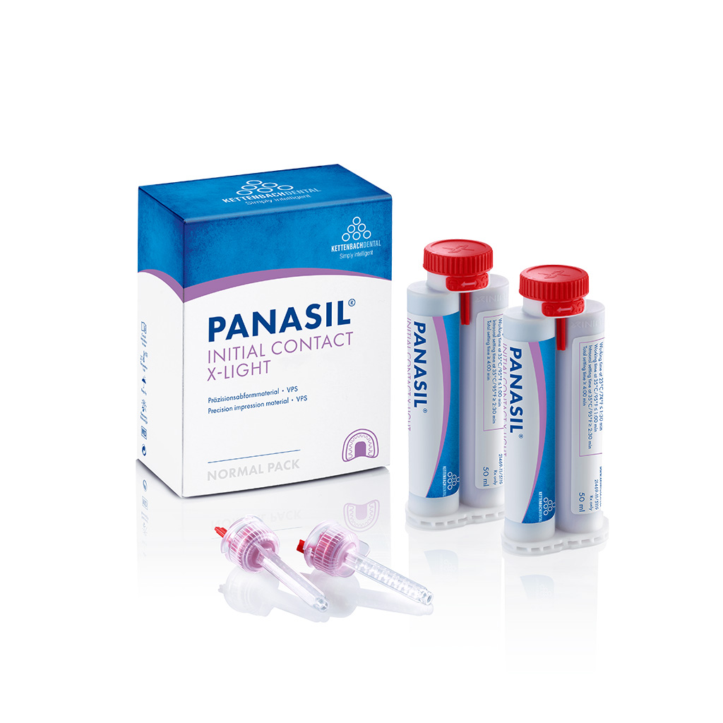 Panasil Initial contact X-Light 2*50 мл 1340111 Kettenbach