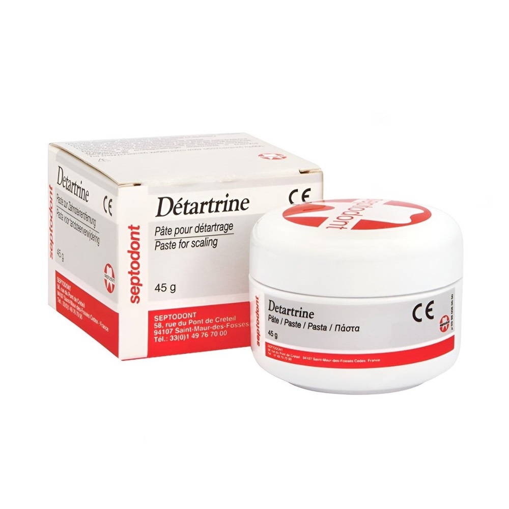 Детартрин / Detartrine 45 гр. паста для удаления зубных отложенией DS039 Septodont