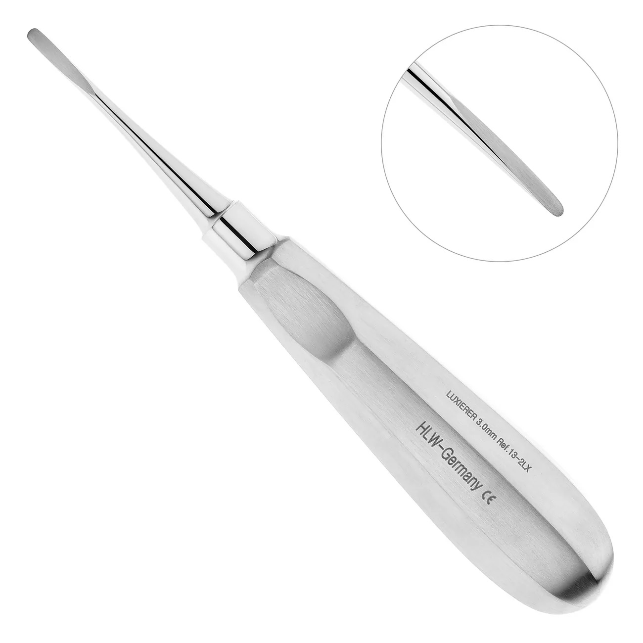 13-2LX Люксатор прямой, 3 мм HLW