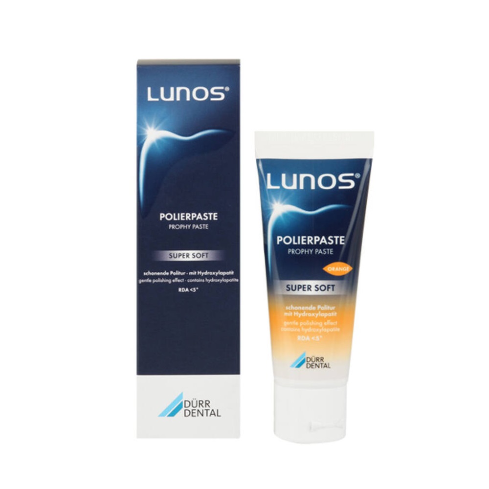 Паста полировальная Lunos Polier Paste Super Soft, orange, CPZ750A0901, 50 гр. Durr Dental