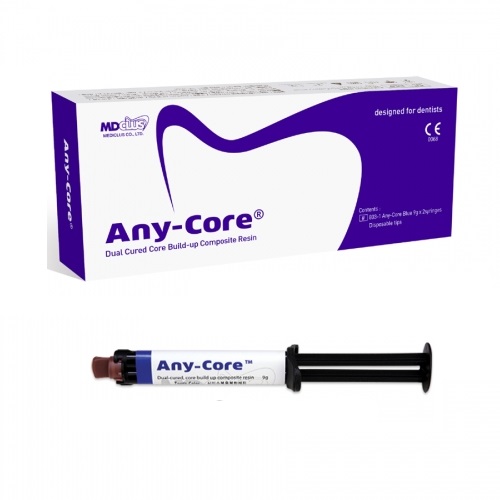 Any-Core Refill / Эни-Кор Рефилл - композит двойного отверждения Blue (1 шпр. * 9 г) 803-2 MEDICLUS