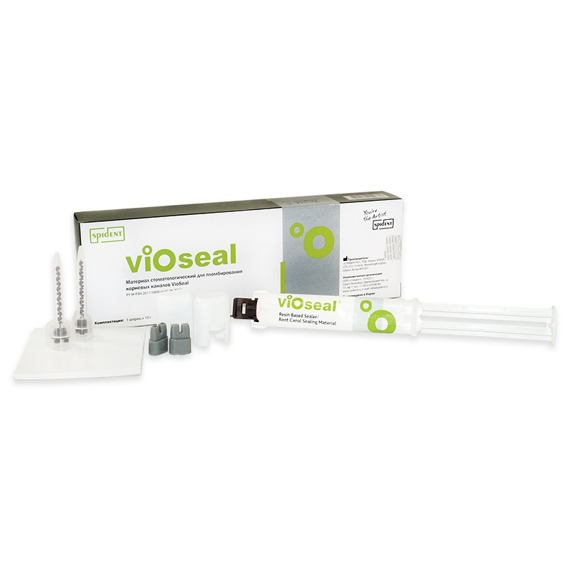 VioSeal шприц (10 г*1 шпр) - пломбировочный материал Spident 44120