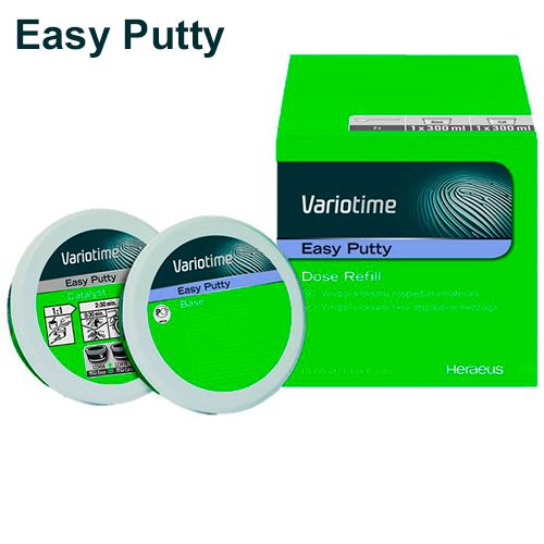Variotime Easy Putty - материал оттискной (2 х 300 мл) базовый слой 66044993 Heraeus Kulzer