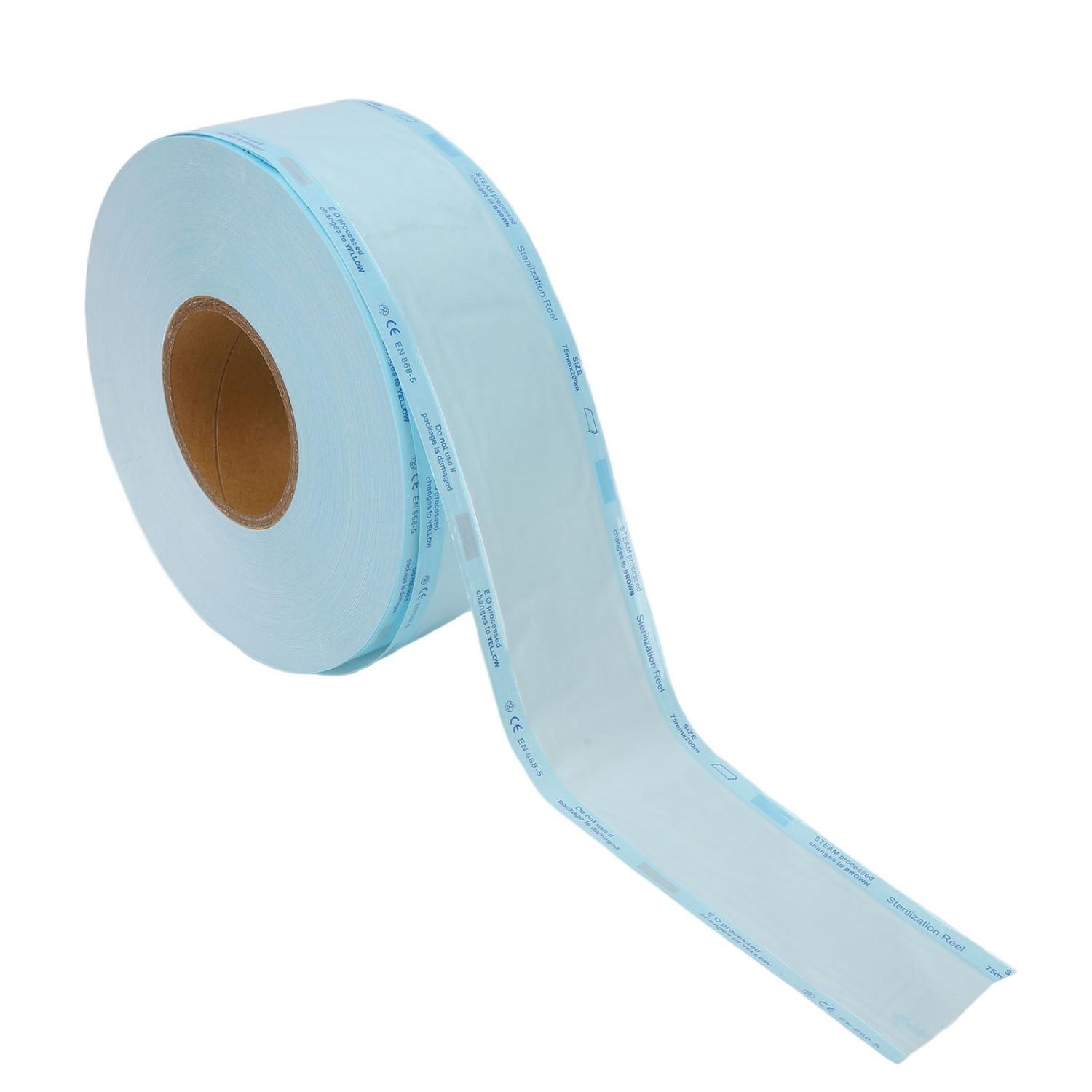 Рулон комбинированный плоский DENTAL FORMULA РКП паров.газов. стер. 75 мм * 200 м