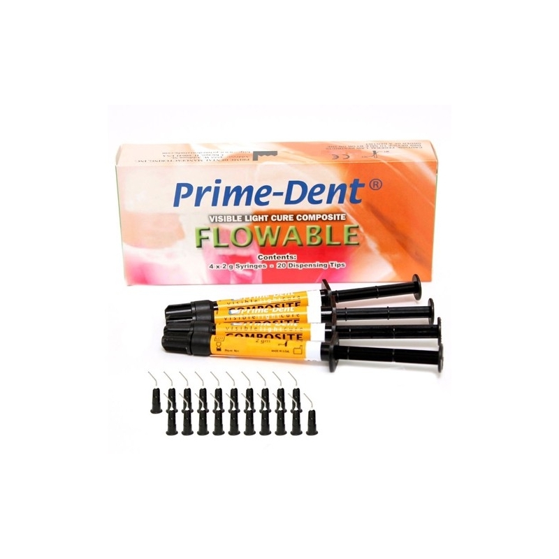 Текучий композит ПраймДент Флоу / PrimeDent  цв.А2 в шпр. 2 гр. x 1 (шт.)