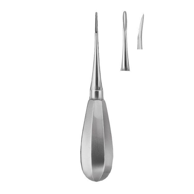 Элеватор изогнутый WHITE DL063R