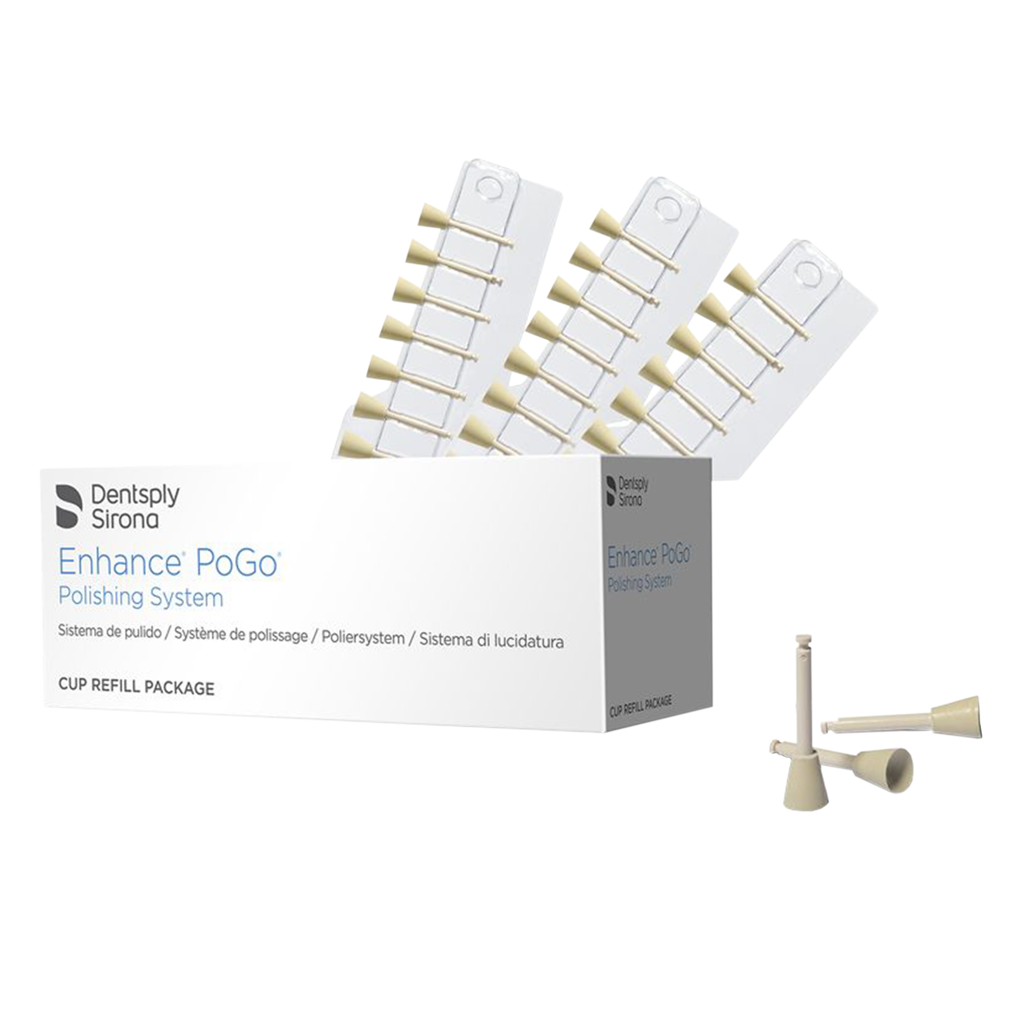 ПоГо / PoGo набор полировочные чашечки по 30шт 662023Y+