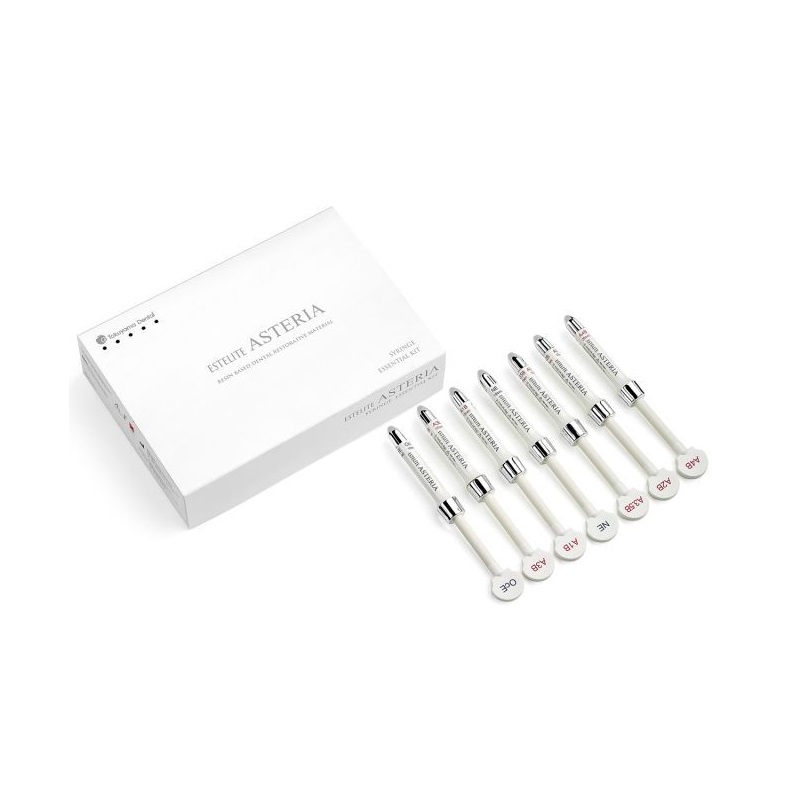 Эстелайт Астериа / Estelite Asteria Syringe Essential Kit, 7 шприцев по 4 г 10933 Tokuyama Dental