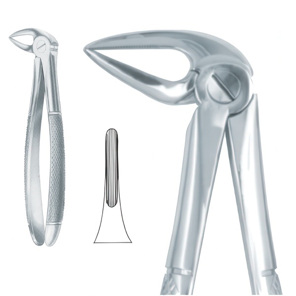 TW1-30 Щипцы для удаления корней нижней челюсти, длинные, Fig.33М Truewin