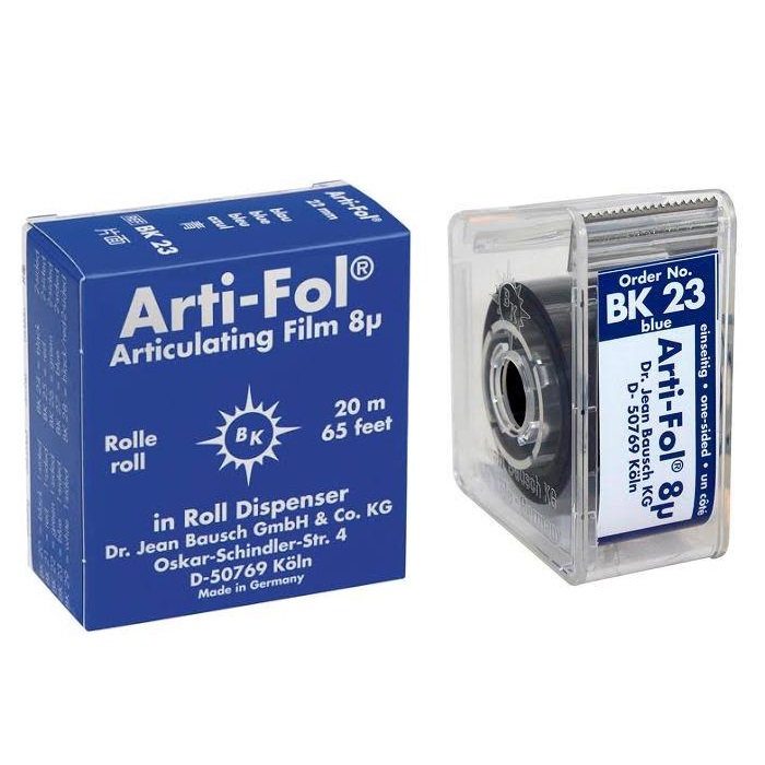 Артикуляционная фольга Arti-Fol®, 8 мкм, синяя BK23 Bausch