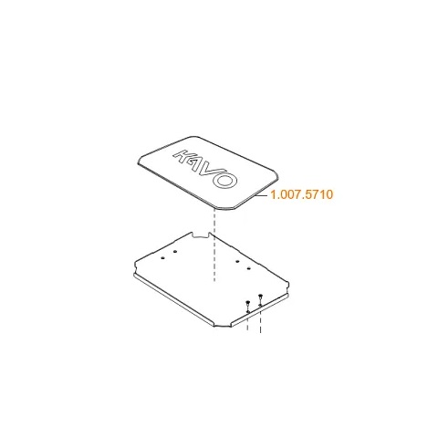1.007.5710 Противоскользящий коврик для американского подноса KaVo US-Tray Set