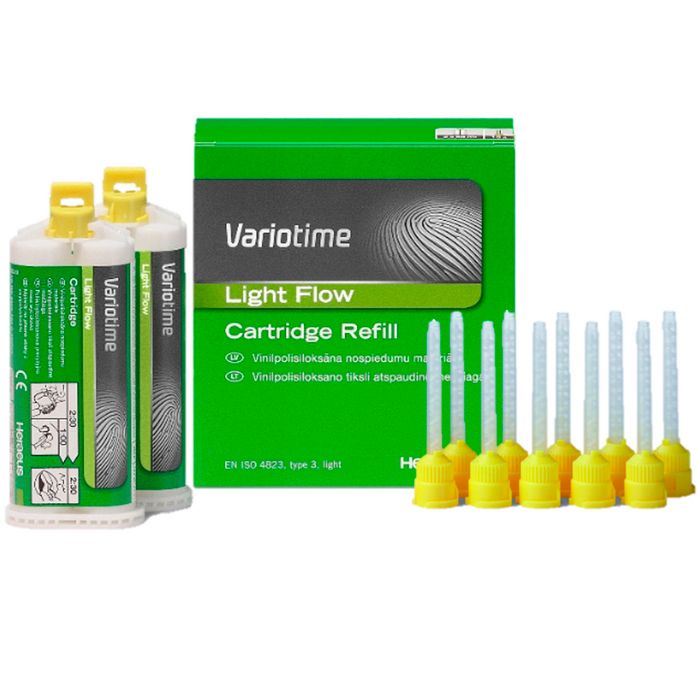 Variotime Light Flow - материал оттискной (2 х 50 мл) 66045038 Heraeus Kulzer