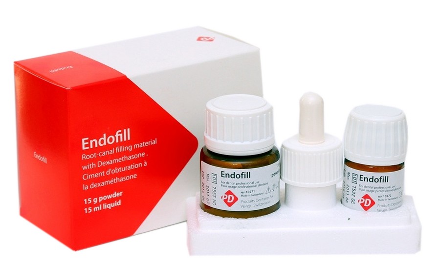 Эндофил/ENDOFIL для пломб. каналов набор 15 гр порошок + 15 мл 10270