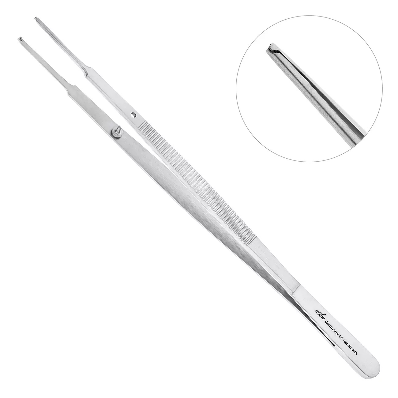 Пинцет хирургический Gerald 18 см 22-22A HLW