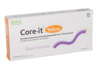 Core.it Dual-материал композитный фторсодержащий (желтый, 10г*1 шприц, пластина для смешивания (1шт)