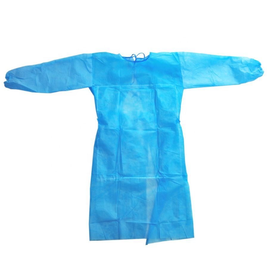 Халат хирургический нестер (рукав манжета),голубой  дл.140 см №10(10шт. в упак.)