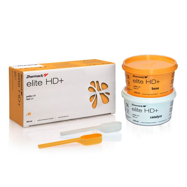 Слепочная масса Элит эйч ди / Elite HD+ Patty Soft Fast Set (250 мл x 250 мл) C203010