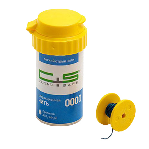 Нить ретракционная ProfiCord X с пропиткой, размер 0000, RC240 Clean+Safe
