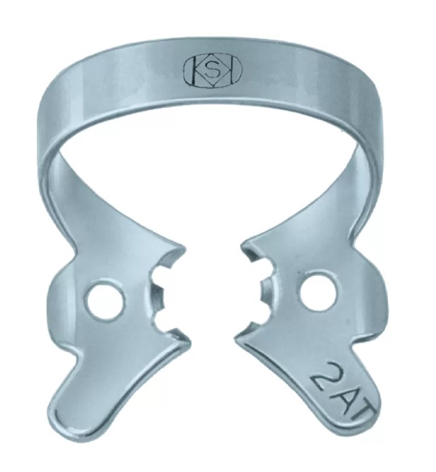 # 2Т- Кламп для "раббердама" Rubber Dam Clamp (Dentech Corporation, Япония)