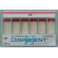 Штифты бумажные конус 04 №25 (100 шт) Dispodent