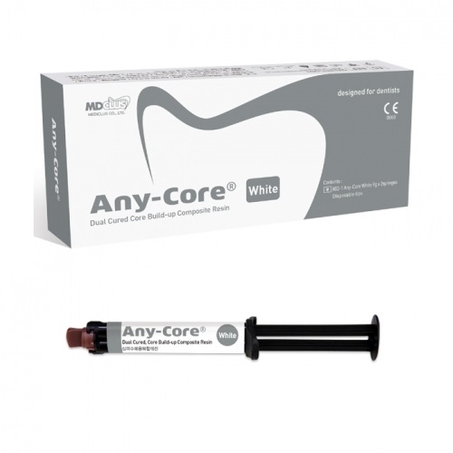 Any-Core Refill / Эни-Кор Рефилл - композит двойного отверждения White (1 шпр. * 9 г) 802-2 MEDICLUS