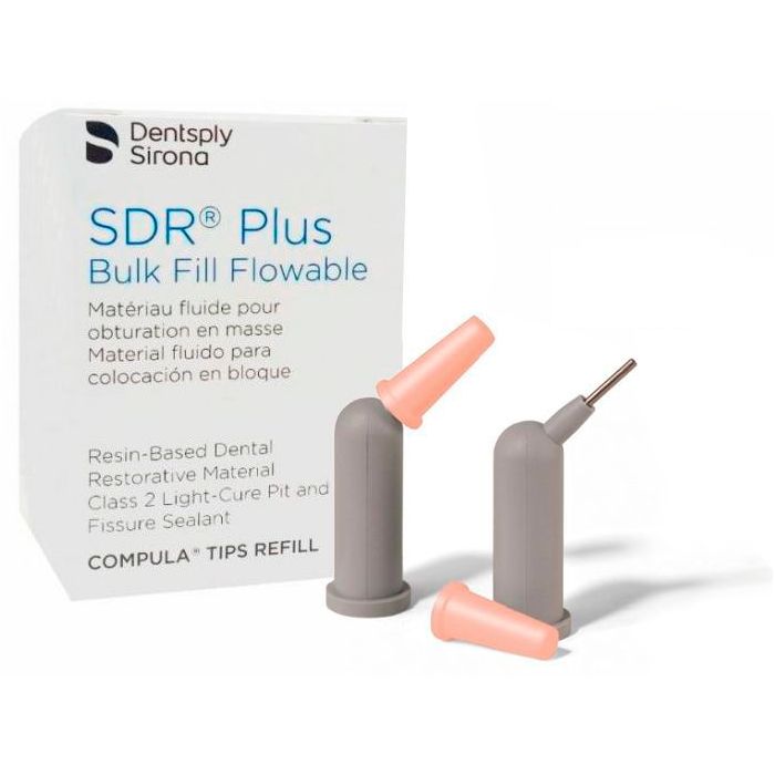 СДР Плюс / SDR Plus 15 компьюл по 0.25 гр. жидкотекучий материал оттенок A1, 61c106P Dentsply