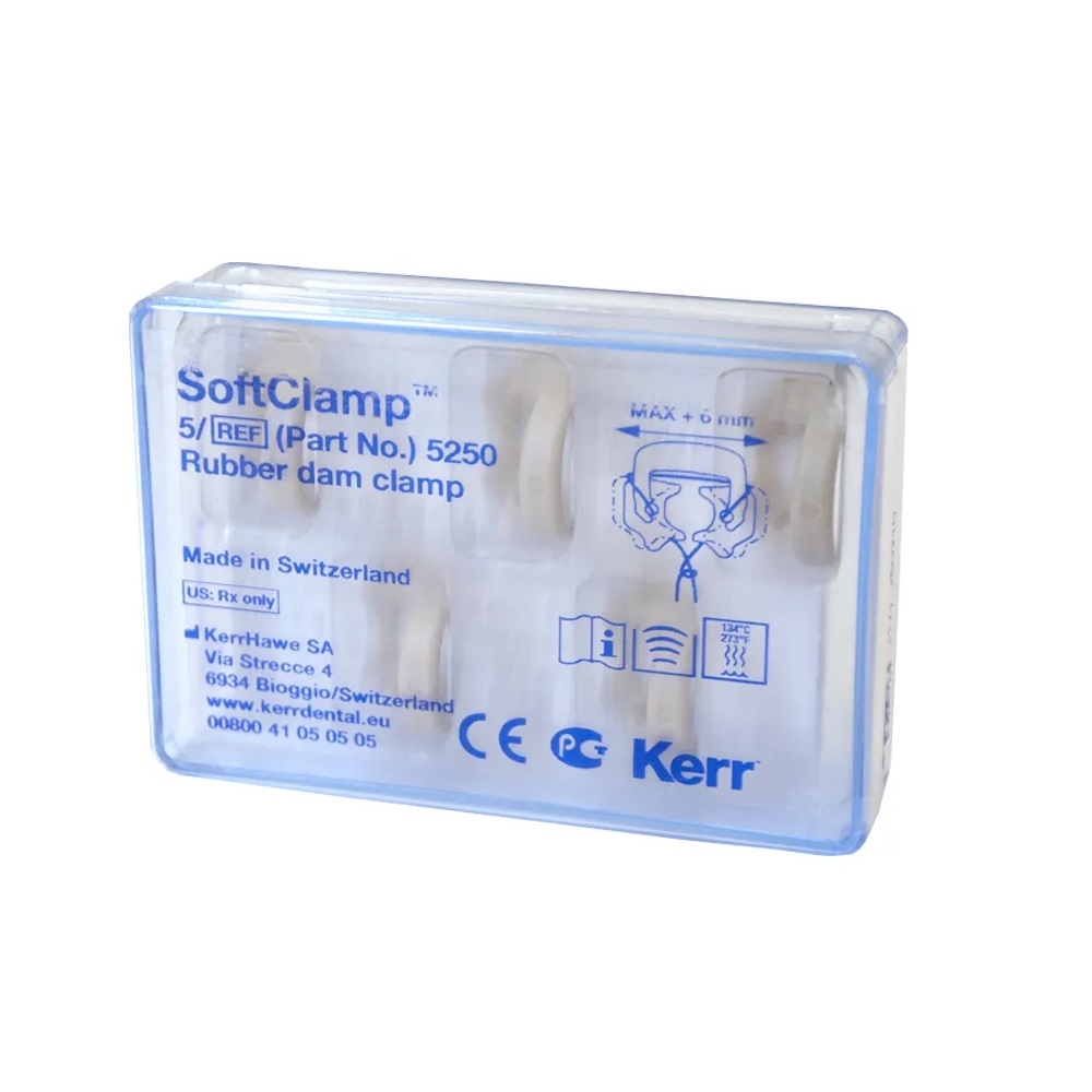 СофтКламп / SoftClamp™ Kit универсальный набор кламмеров для жевательных зубов 5 шт 5250 Kerr