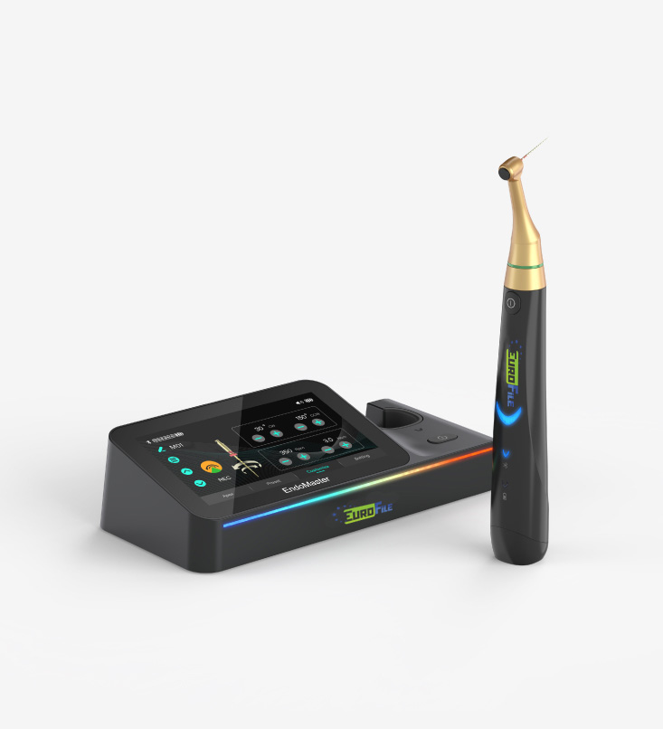 Эндомотор с апекслокатором беспроводной EndoMaster ZR Rap 6:1 Black EuroFile
