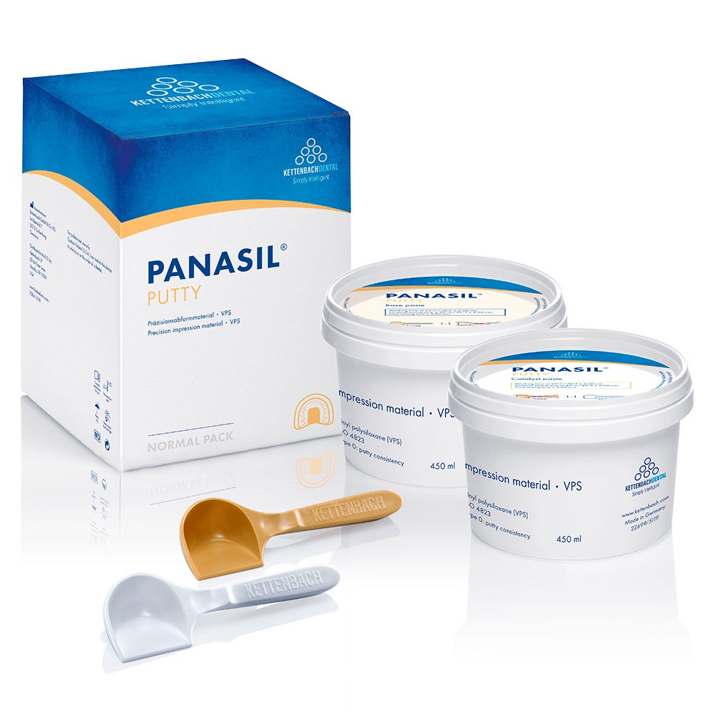 Panasil (Панасил) Putty - материал стоматологический слепочный (900 мл) 11101 Kettenbach