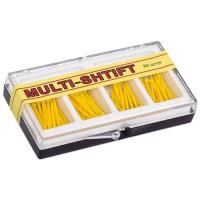 Штифты беззольные лабораторные желтые 1,2 мм (80 шт), MULTI-SHIFT