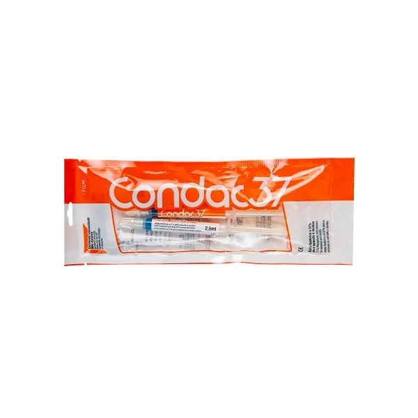 Набор протравочных гелей Condac 37 (3 шприца по 2.5 мл и наконечники - 3 шт.) артикул 16268