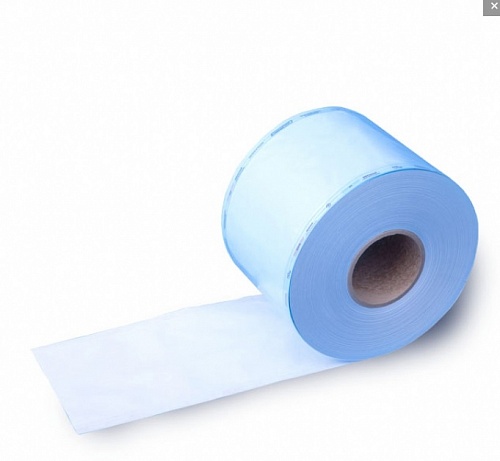 Рулон упак. для стер. (газ, пар, рад) плоск. бумага/пленка "Клинипак" 55мм*200м