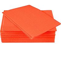 Салфетки нагрудные 2 х слойные ПРЕМИУМ ИНТЕНСИВ  "Кристидент" оранжевые 500 шт