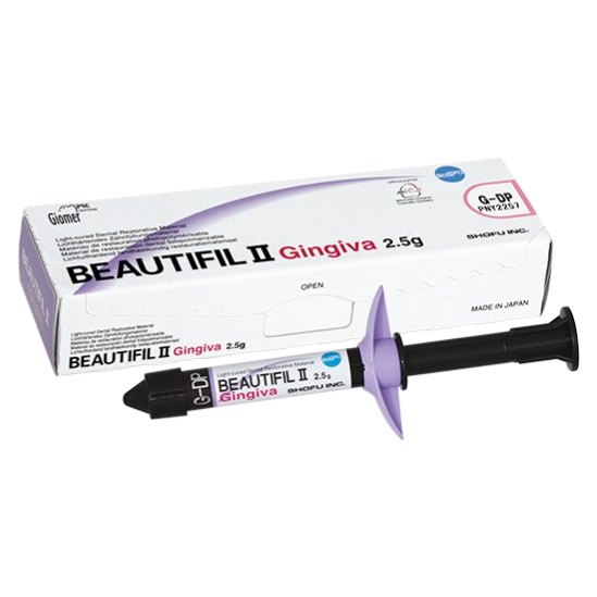 Материал стом. рест. Beautifil II Gingiva & Enamel Gum-DP (Dark Pink) 2,5 гр. Y2257 SHOFU