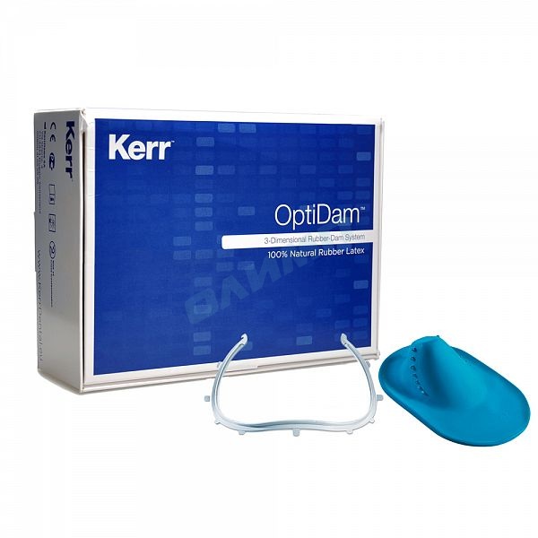 ОптиДам Постериор / OptiDam™ Posterior Kit для жевательных зубов (10 шт. + рамка) 5200 Kerr