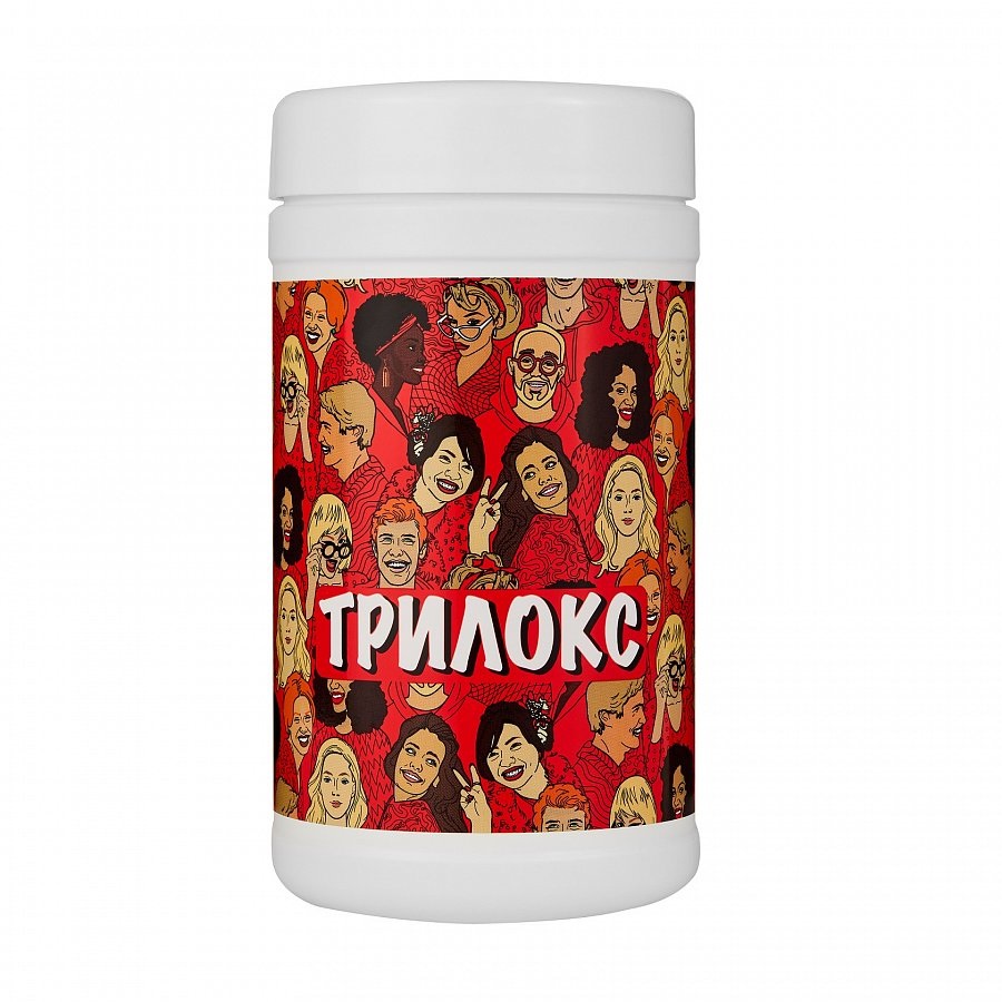 ЧЗ Салфетки дезинфицирующие Трилокс 90 шт. банка БОЗОН