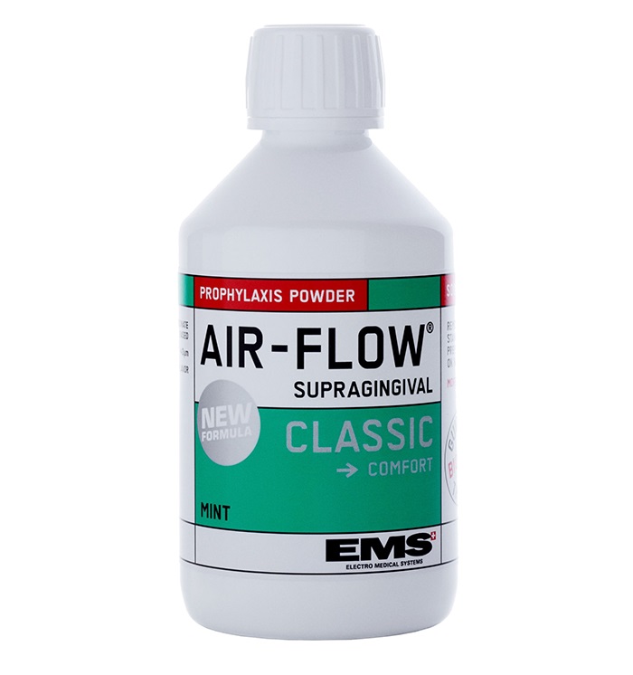 Порошок ЭрФло / Air-Flow Classic Comfort, профилактический, (мята), 300 грамм, EMS