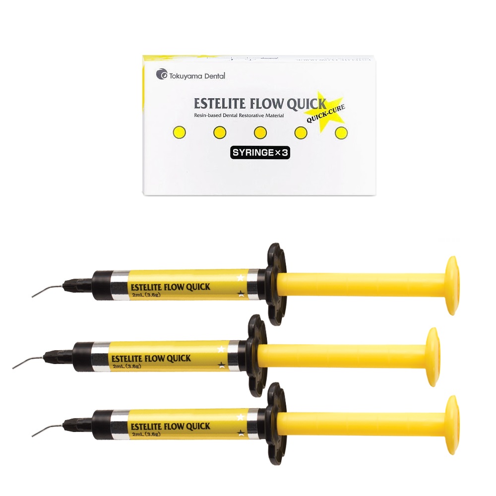Набор Эстелайт Флоу Квик \ Estelite Flow Quick 3 Syringe kit 3 шприца по 3,6 г 12100