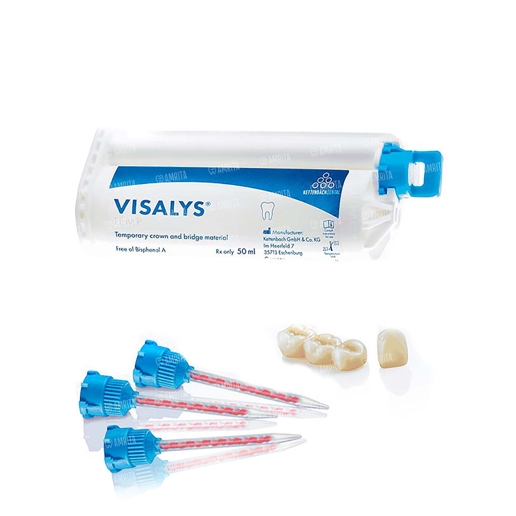 Материал Visalys Temp для временных коронок А1, 1:10, 50 мл (76 гр.) 13780 Kettenbach
