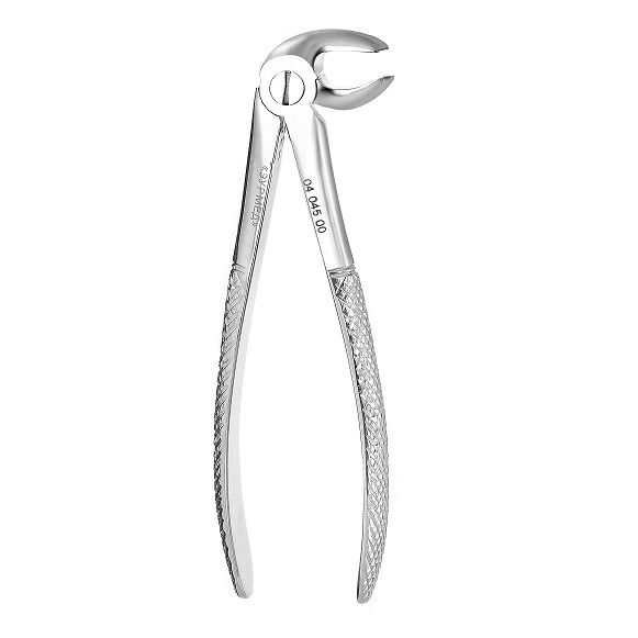 04-045-00 Щипцы для удаления нижних моляров с обеих сторон, 1 шт. ЭУРМЕД
