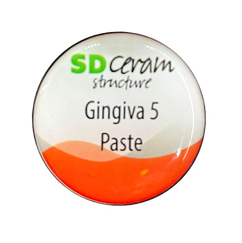 Паста Structure Gingiva 5 Dark Orange - 4 гр., PATRSTG5DO-4, SD Ceram