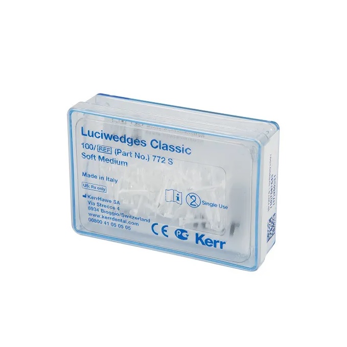 Клинья светопроводящие Luciwedges Сlassic Soft Medium 772S средние 100 шт. Kerr