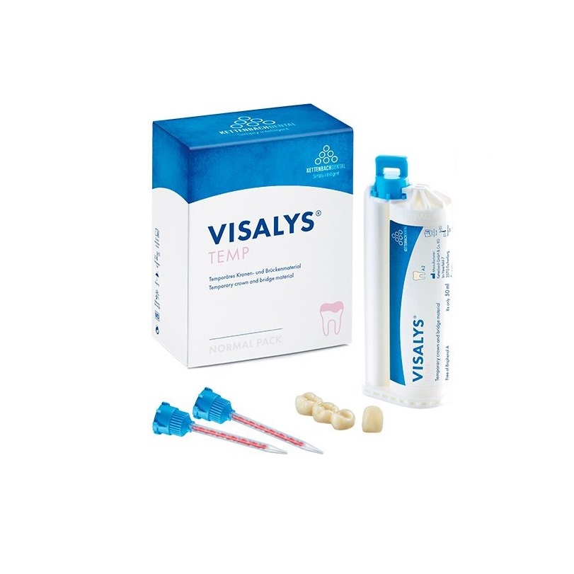 Материал стом. для врем. коронок и мостовидных протезов Visalys Temp А3, 1:10, 50 мл 76 гр, 13782