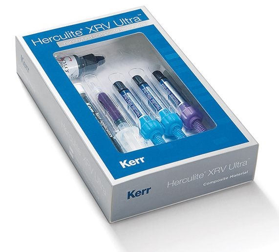 Набор Геркулайт Ультра / Herculite™ XRV Ultra™ Mini Kit (3 шпр. 4 г) А2E, А3E, А2D 33860 Kerr