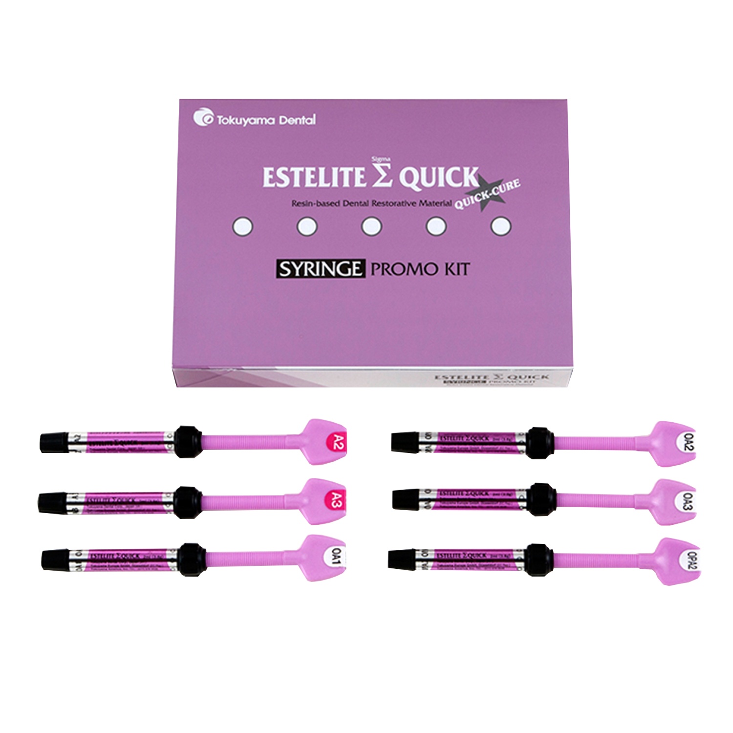 Эстелайт набор Estelite Sigma Quick Syringe Promo kit 6 шприц. арт.13096