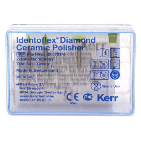 Полиры д/керамики алмазные / Identoflex Diamond Ceramic Polishers тест сет 4шт ID5701/4