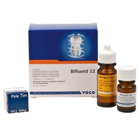 Бифлуорид 12/ Bifluorid 12 (порошок 4 гр, растворитель 10 гр) 1035 VOCO