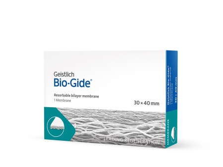 Bio-Gide 30х40 мм, резорбируемая двухслойная барьерная мембрана, арт: 30803.4