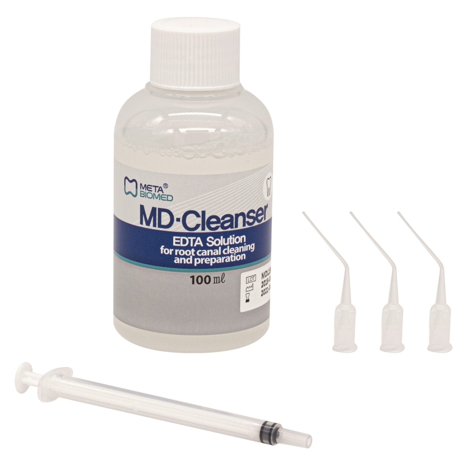 МД-Клинсер / MD-Cleanser материал для обработки и очистки корневых каналов (шприц 100мл.)